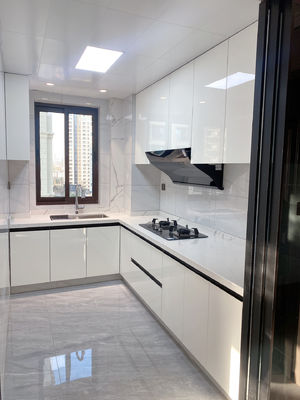 High End Aluminum Durable Materials Design Kitchen Cabinet For Home Hotel