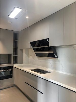 Manufacturer Custom Design Modular Cupboard Collection Minimalist Kitchen Cabinet