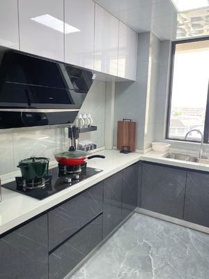 Manufacturer Custom Design Modular Cupboard Collection Minimalist Kitchen Cabinet