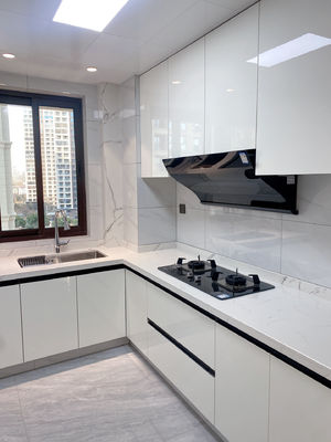 Manufacturer Custom Design Modular Cupboard Collection Minimalist Kitchen Cabinet