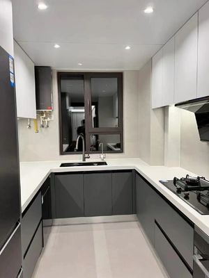 European Grain Complete Sets Modern Designs Kitchen Cabinet For Apartment