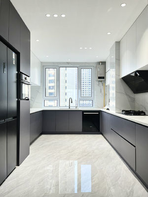 Elegant European Kitchen Cabinet With Modern Design And Functionality
