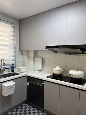European Style Complete Modern Furniture Modular Wooden Kitchen Cabinets