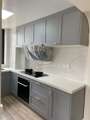 European Style Complete Modern Furniture Modular Wooden Kitchen Cabinets
