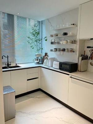 European Style Complete Modern Furniture Modular Wooden Kitchen Cabinets