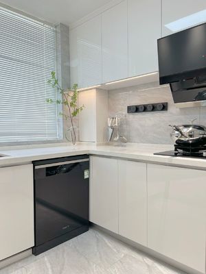 High Gloss Kitchen Island Cabinets Customized Furniture Kitchen Cupboard