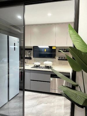 Handmade Wooden Kitchen Cabinets MID-Century Modern Wooden Kitchen Cabinets