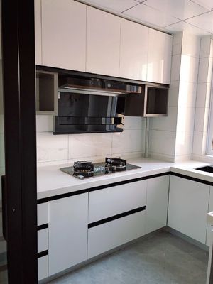 Complete Kitchen Cupboards Furniture Set Modern Custom Cabinet