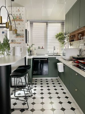 Complete Kitchen Cupboards Furniture Set Modern Custom Cabinet