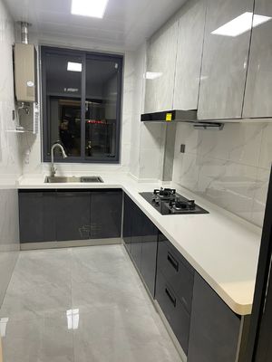 Acrylic Door Finish Contemporary Kitchen Cabinet For Stylish Home Renovations