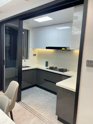 Elegant Open Modern Kitchen Cabinet Solutions For Home
