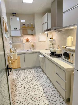 Durable And High-End Italian Minimalist Style Kitchen Cabinets For Villa