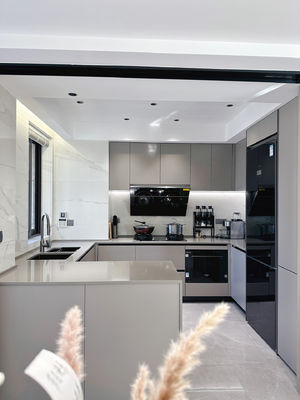 Custom Sleek And Functional Kitchen Cabinet For Modern Living Spaces