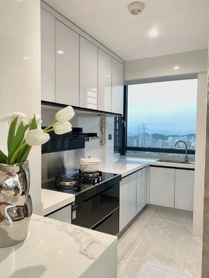 Premium Quality Elegant Kitchen  Storage Cabinet For Organized Living Apartment