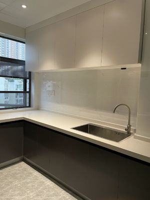 Italian Modern Design Wooden Kitchen Cabinets Wall Cabinet Full Set