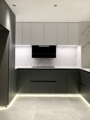 Custom Acrylic Lacquer Design Kitchen Cabinets For Global Projects