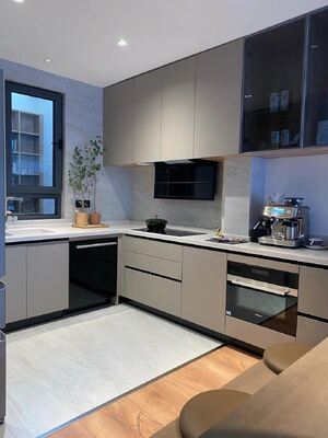 PVC MDF Inside Customized Colors And Sizes Home Storage Cabinets For Hotel