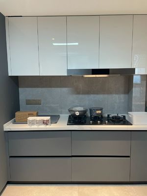 Modern Design China Manufacture Wooden Modular UV Lacquer Kitchen Cabinet Door