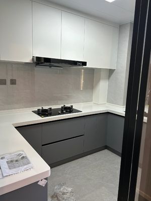 Modern Design China Manufacture Wooden Modular UV Lacquer Kitchen Cabinet Door