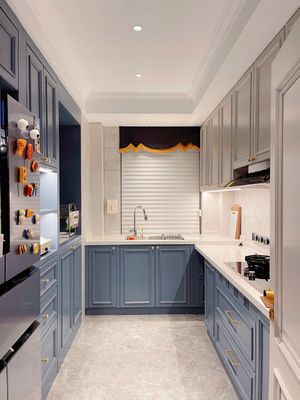 Modern Design China Manufacture Wooden Modular UV Lacquer Kitchen Cabinet Door
