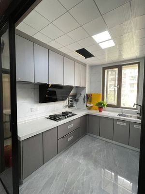 Residence Wholesaler Wooden Kitchen Furniture Modern Kitchen Cabinet Design