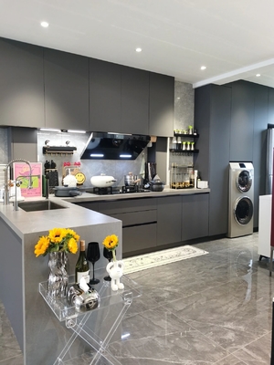 Luxury Kitchen Island Cabinet New Model Furniture Modular Kitchen For Hotel