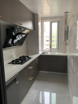 Luxury Kitchen Island Cabinet New Model Furniture Modular Kitchen For Hotel