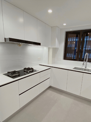 Luxury Kitchen Island Cabinet New Model Furniture Modular Kitchen For Hotel
