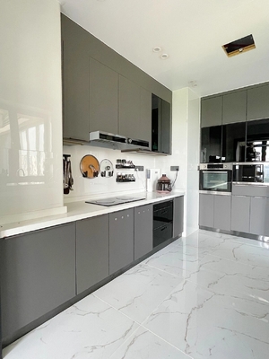 Kitchen Pantry Cupboard Lacquer MDF Kitchen Cabinet Design From China