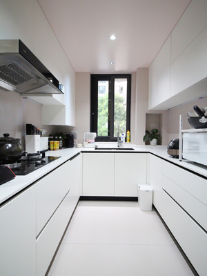 Home furniture Modern Kitchen Cabinet With Particle Board Carcase Material
