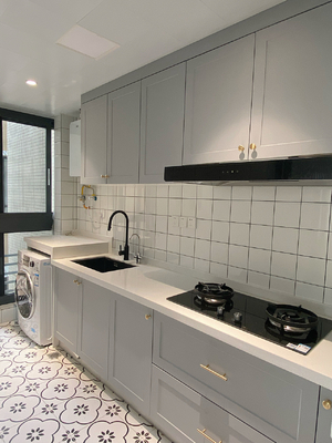 Home furniture Modern Kitchen Cabinet With Particle Board Carcase Material