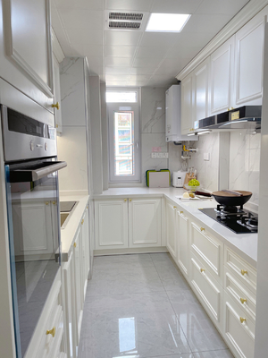 Contemporary Design Modern Kitchen Cabinet with Particle Board Carcase and Plywood Door