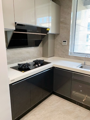 Accessories Drawer Slide Kitchen Cabinet Melamine PET For Apartment Residence