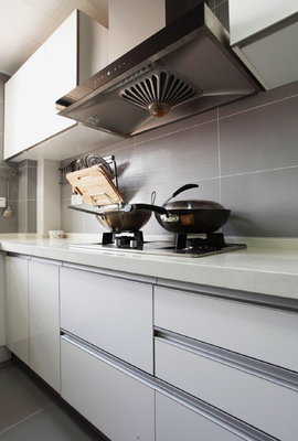 Accessories Drawer Slide Kitchen Cabinet Melamine PET For Apartment Residence