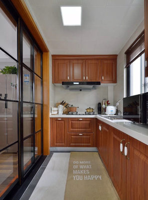 Custom Made Home Furniture Laminate Modern Style Kitchen Cabinets