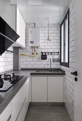 Custom Made Home Furniture Laminate Modern Style Kitchen Cabinets