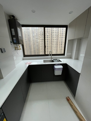 Customized Kitchen Modern Chinese Furnituer Melamine Kitchen Cabinetry