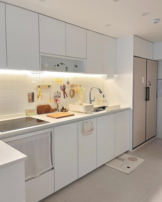 Modular High Gloss Lacquer Kitchen Cabinet System For Modern Kitchen Cabinets