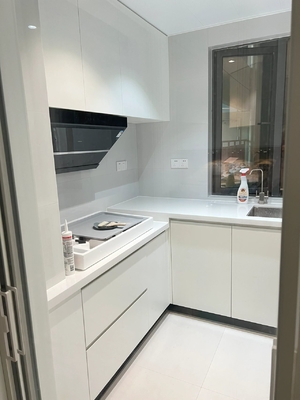 Versatile Modular Stackable Waterproof Particle Board Kitchen Cabinet  Customizable