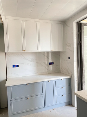 Versatile Modular Stackable Waterproof Particle Board Kitchen Cabinet  Customizable