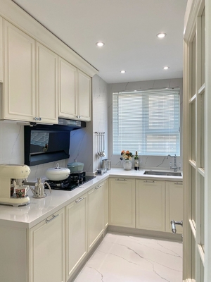 Versatile Modular Stackable Waterproof Particle Board Kitchen Cabinet  Customizable