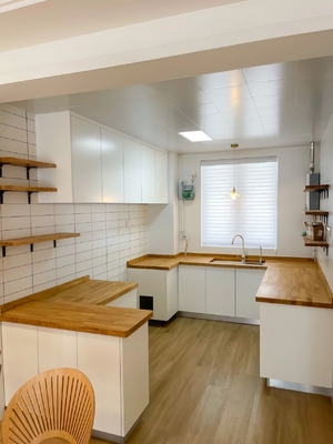 Standard Export Packing Customized Storage Kitchen Cabinet Design