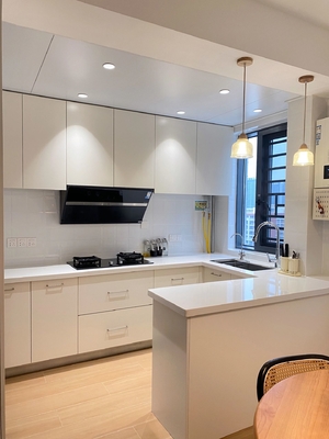 Standard Export Packing Customized Storage Kitchen Cabinet Design