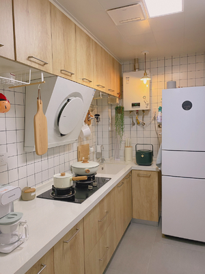 Standard Export Packing Customized Storage Kitchen Cabinet Design