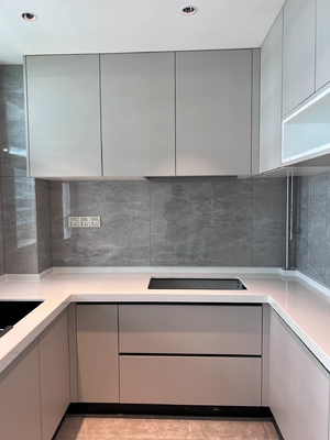 Artificial Stone Three Section Track Export Packing Cabinet Wooden Closet