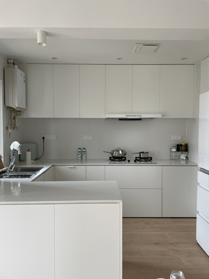 Plywood Artificial Stone Export Packing Cabinet Kitchen Furniture
