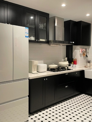 Kitchen Cabinet Design Artificial Stone Export Packing Wardrobe Cabinets