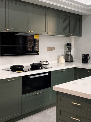 Kitchen Cabinet Design Artificial Stone Export Packing Wardrobe Cabinets
