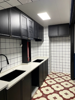 Home Furniture Kitchen Cabinets With  MDF Door Material