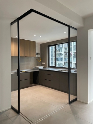 Standard Customized Plywood Export Packing Kitchen Cabinets For Hotel